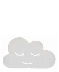 Smiling Cloud LED Night Light - White