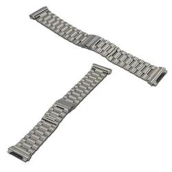 Fitbit Ionic Strap Boxwave Chromelux Watch Strap Chromelux Watch Strap For Fitbit Ionic - Metallic Silver