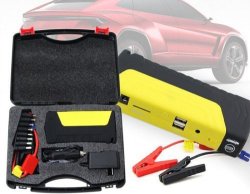 12V Automobile Emergency Mobile Power Supply Jump Starter With LED Lighting Charging