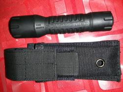 Mag Pistol Torch Pouch - Black - Free Delivery
