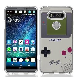 LG V20 Case - Retro Gameboy Crystal Clear Paletteshield Soft Flexible Tpu Gel Skin Phone Cover Fit LG V20