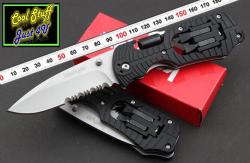 Select Fine Edge Knife Multi-tool With Portion Serrated Blade