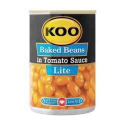 Koo Baked Beans In Tomato Sauce Lite 410G