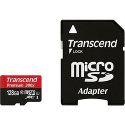 Transcend 128gb Micro Sd Uhs-i Class10 - Premium