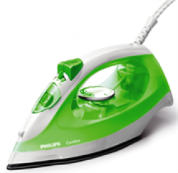 Philips GC1434 70 Steam Iron 2000W - Green - Power Up To 2000 W Enabling Constant High Steam Output Continuous Steam Up To 25 G m