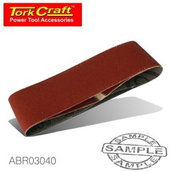 Craft Sanding Belt 60 X 400MM 40GRIT 2 PACK For Triton Palm Sander