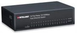 Intellinet 16-port Fast Ethernet Switch - Metal
