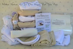 Part-time Pack All-in-three Bamboo Nappy