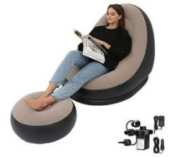Lazy Inflatable Relaxation Sofa Couch With Household Air Pump