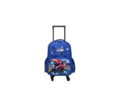 Psm Disney Sport Car Black Trolley School Bag For Children Royal Blue