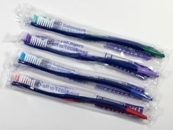 36 Premium Prepasted Disposable Toothbrushes Individually Wrapped