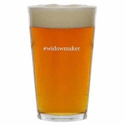Widowmaker - 16OZ Hashtag Clear Glass Beer Pint Glass
