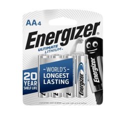 Energizer Aa Lithium Batteries 4-PACK