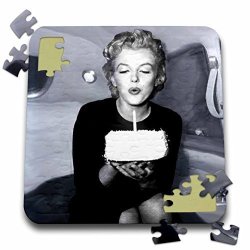 3DROSE Marilyn Monroe - Marilyn Monroe - 10X10 Inch Puzzle PZL_3749_2