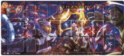 - Legendary: A Marvel Deck Building Game Playmat - Thanos Vs Avengers