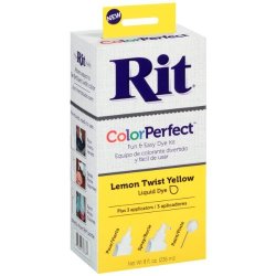 Rit Color Perfect Fabric Dye Lemon Twist Yellow