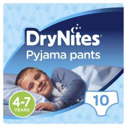 Huggies Drynites Boys 4-7 Yrs 10'S
