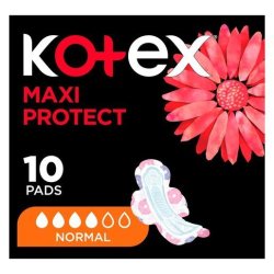 Kotex Maxi Thick Pads - Normal 10 Pack