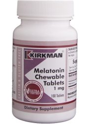 Kirkman Labs Melatonin Tablets 1mg 100 Tabs