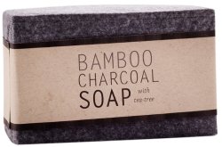 Kalyan Bamboo Charcoal Soap With Tea Tree - 200G