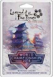 Legend Of The Five Rings Lcg: Winter Court 2018 World Championship Deck