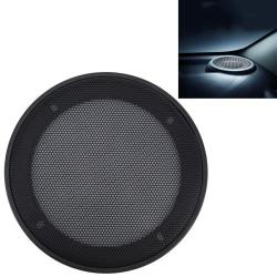 5 Inch Car Auto Metal Mesh Black Round Hole Subwoofer Loudspeaker Protective Cover Mask
