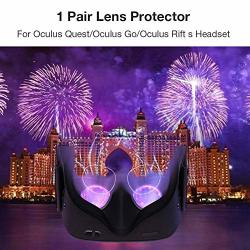 Grehod Tpu 1 Pair Lens Protector HD Clear Film For Oculus Quest Oculus Rift S Oculus Go Adorable