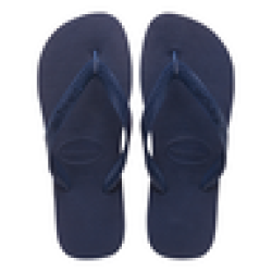 Havaianas Unisex Top Navy Blue Sandals 37 38
