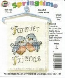 Friends - Counted Cross Stitch Ornament