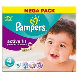 Pampers Active Fit Size 4 Maxi 7-18KG 76