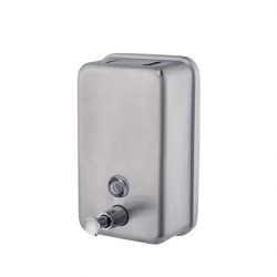 Stainless Steel Hand Sanitizer Gel Soap Dispenser - 1000ML Push Type & Wall-mounted
