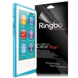 Ultimate Clear Plus Apple Ipod Nano Rearth Ringbo Premium Screen Protector Cover Film 2 Pack - 7TH Generation