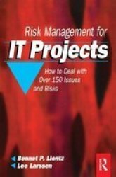 Risk Management For It Projects Paperback