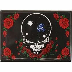 Grateful Dead Gdp Inc. Space Your Face & Roses Officially Licensed 2.5" X 3.5" - Magnet