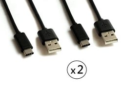 2-PACK USB Type C Usb-c To USB 2.0 Type A Charge And Sync Cable For LG V20 G6 G5 Google Nexus 5X 6P Pixel