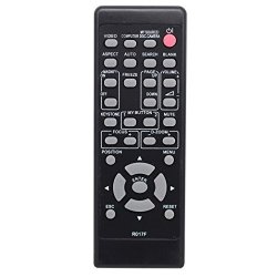 Esolid Replacement Remote Control For Hitachi R016F R017F CP-A221N CP-A301N CP-AW251N CP-AW2519N. BZ-1 CP-AW312WN CP-A222WN CP-A302WN CP-A352WN CP-AW252WN Projectors