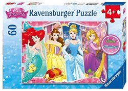 Ravensburger - Disney Princess Heartsong Puzzle 60 PC Glitter