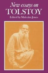 New Essays on Tolstoy Paperback