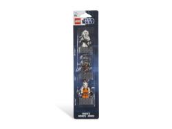 Lego 853421 Star Wars 3 Minifigure Magnet Set : Arf Trooper Aurra Sing Embo Minifigures Sealed