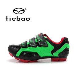 Tiebao Mountain Biking Shoes Green And Black - 43 9 UK