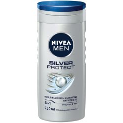 Nivea Silver Protect Shower Gel body Wash 250ML