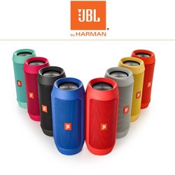 JBL Charge 2 + Splashproof B tooth Speaker In Red