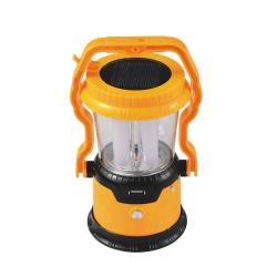 Fine Living Solar Lantern with A Torch in Orange