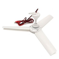 Senreal Energy Saving Portable Ceiling Fan Electric Anti Mosquito Mute Mini Ceiling Fan 12v 6w Fan R Musical Instruments Pricecheck Sa