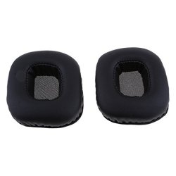 Kesoto Ear Pads Earpads Cushion Repair Part For Razer Tiamat Over Ear 7.1 Surround Sound PC Gaming Headset Black