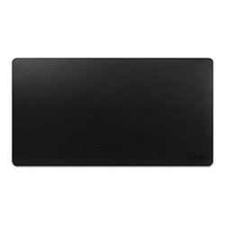 Kevo Black Pu Leather Desk Pad 35 5 X17 7 Desk Mat Blotter