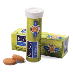 Herbex Pack of 10 Appetite Control Orange Fizzi Tabs