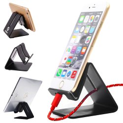 Honsky Solid Portable Universal Aluminum Desktop Charger Stand Smart Mobile Cell Phone Apple Ipho...