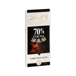 Lindt Excellence 70% Cocoa Dark Chocolate 100G