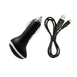 Fenzer Black Micro USB Travel Auto Car Data Sync Charger Cable For Samsung Galaxy Core Prime
